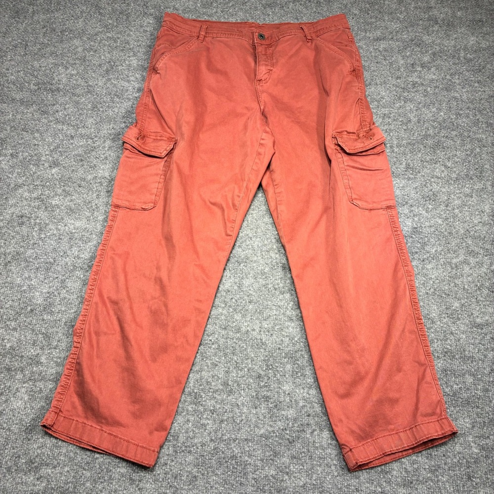 Kuhl Cargo‎ Hiking Pants Womens 14 Burnt Orange Stretch Outdoor Camping
